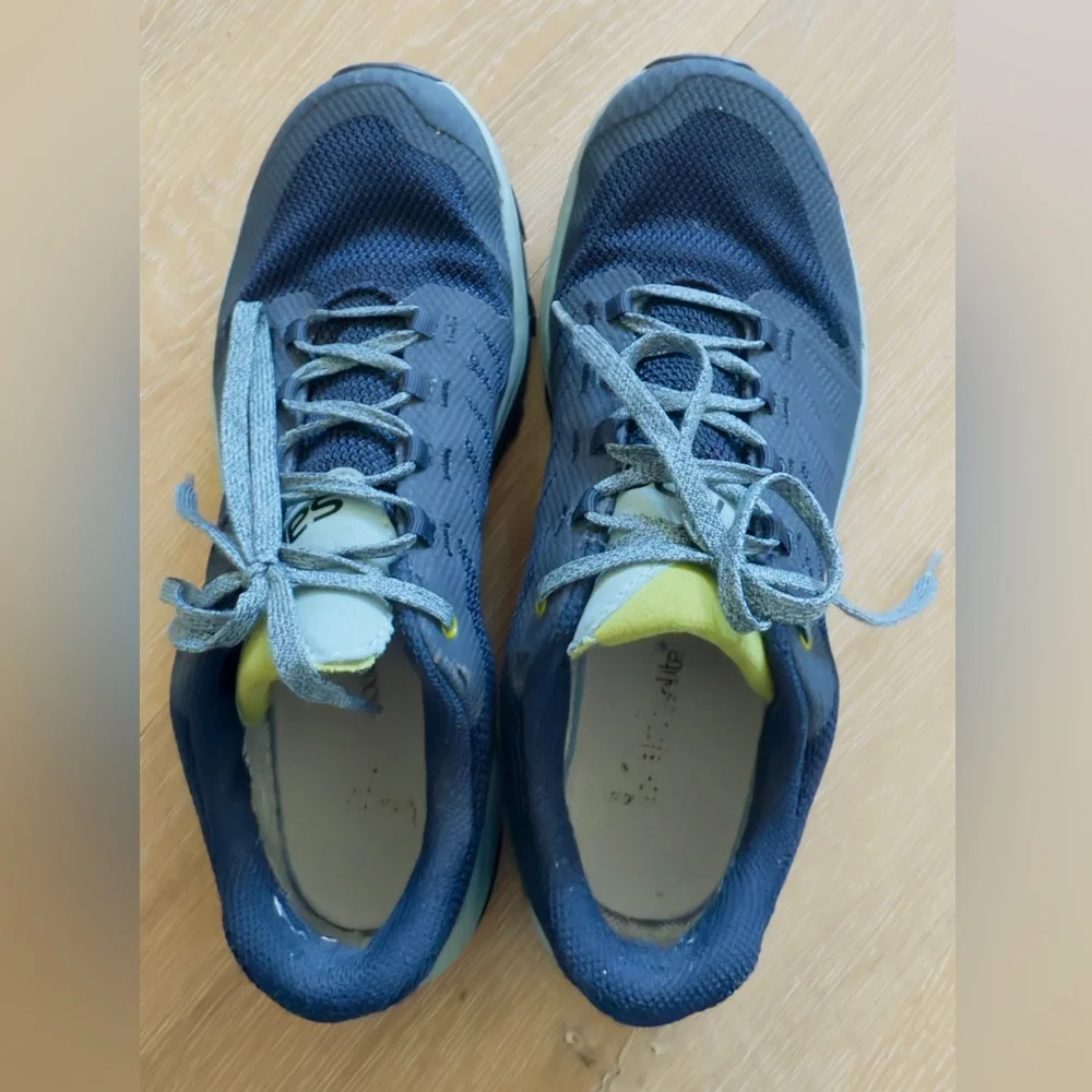 Mildly used Blue and Green Athletic trekking Shoes from REI
